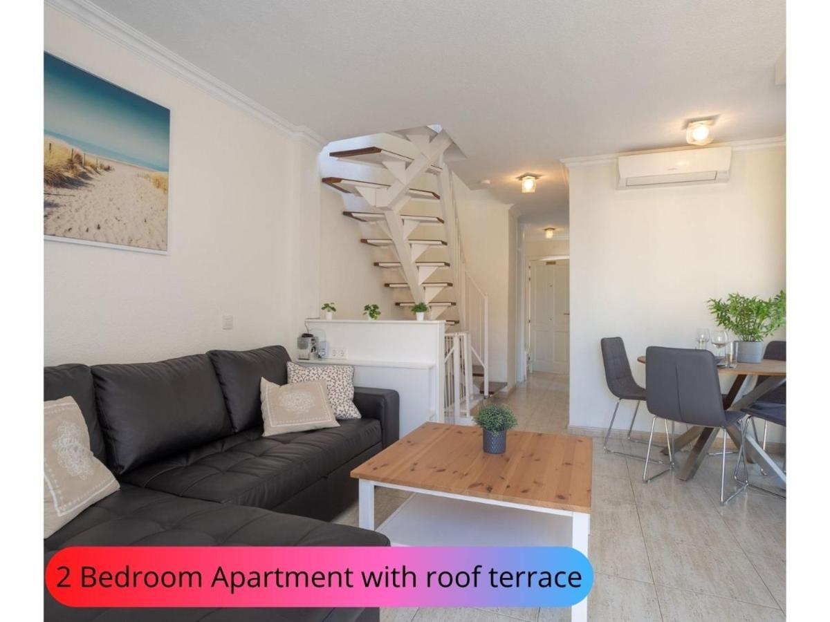 Desirable Rooftop Terrace , 2 Bedroom Apartment With Wifi In Costa Adeje Каляо Салвахе Екстериор снимка