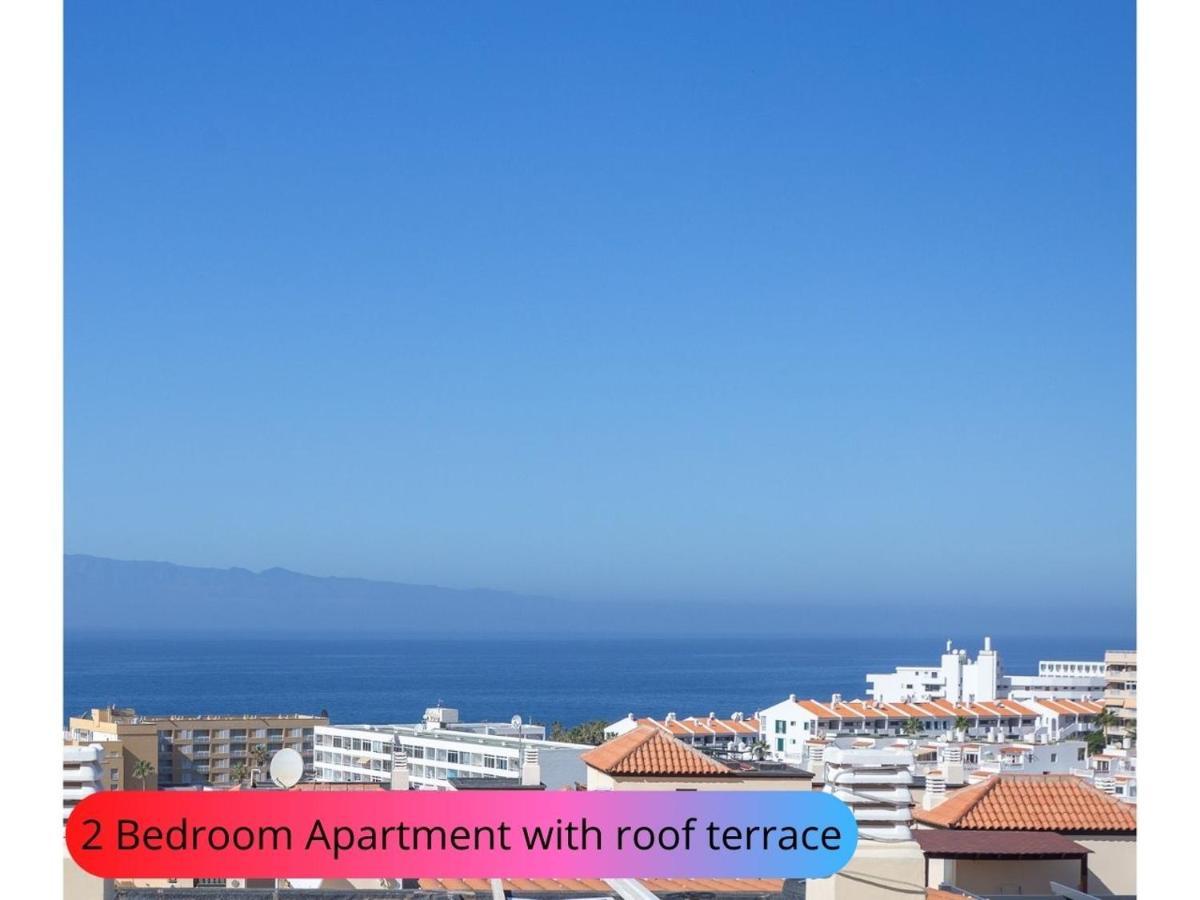 Desirable Rooftop Terrace , 2 Bedroom Apartment With Wifi In Costa Adeje Каляо Салвахе Екстериор снимка