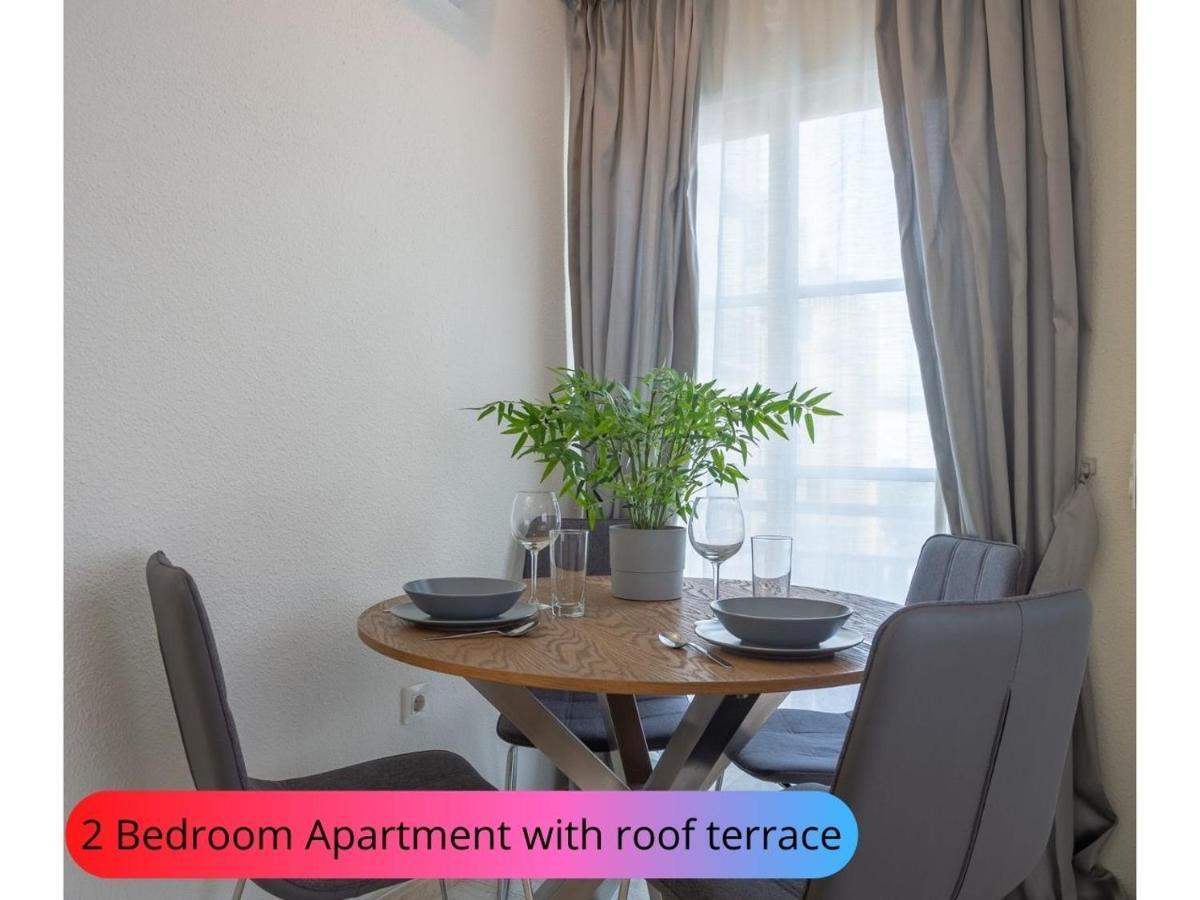 Desirable Rooftop Terrace , 2 Bedroom Apartment With Wifi In Costa Adeje Каляо Салвахе Екстериор снимка