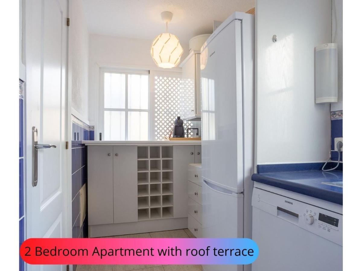 Desirable Rooftop Terrace , 2 Bedroom Apartment With Wifi In Costa Adeje Каляо Салвахе Екстериор снимка