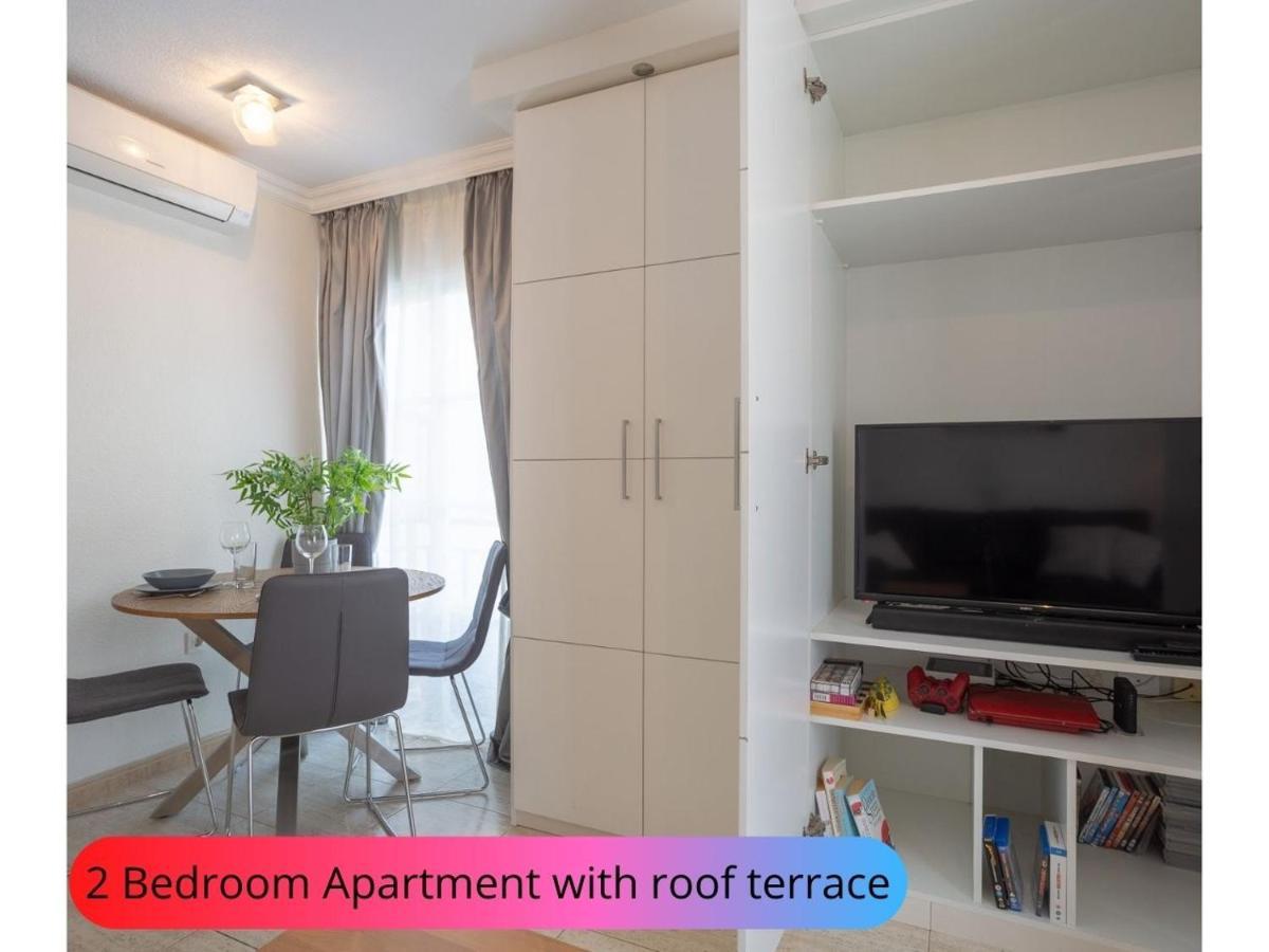 Desirable Rooftop Terrace , 2 Bedroom Apartment With Wifi In Costa Adeje Каляо Салвахе Екстериор снимка