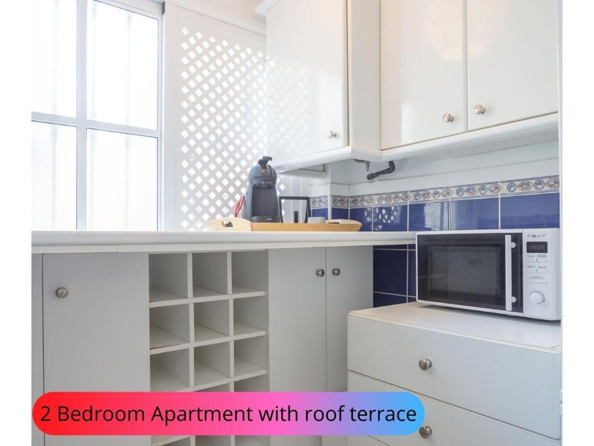 Desirable Rooftop Terrace , 2 Bedroom Apartment With Wifi In Costa Adeje Каляо Салвахе Екстериор снимка