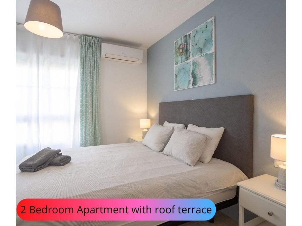 Desirable Rooftop Terrace , 2 Bedroom Apartment With Wifi In Costa Adeje Каляо Салвахе Екстериор снимка